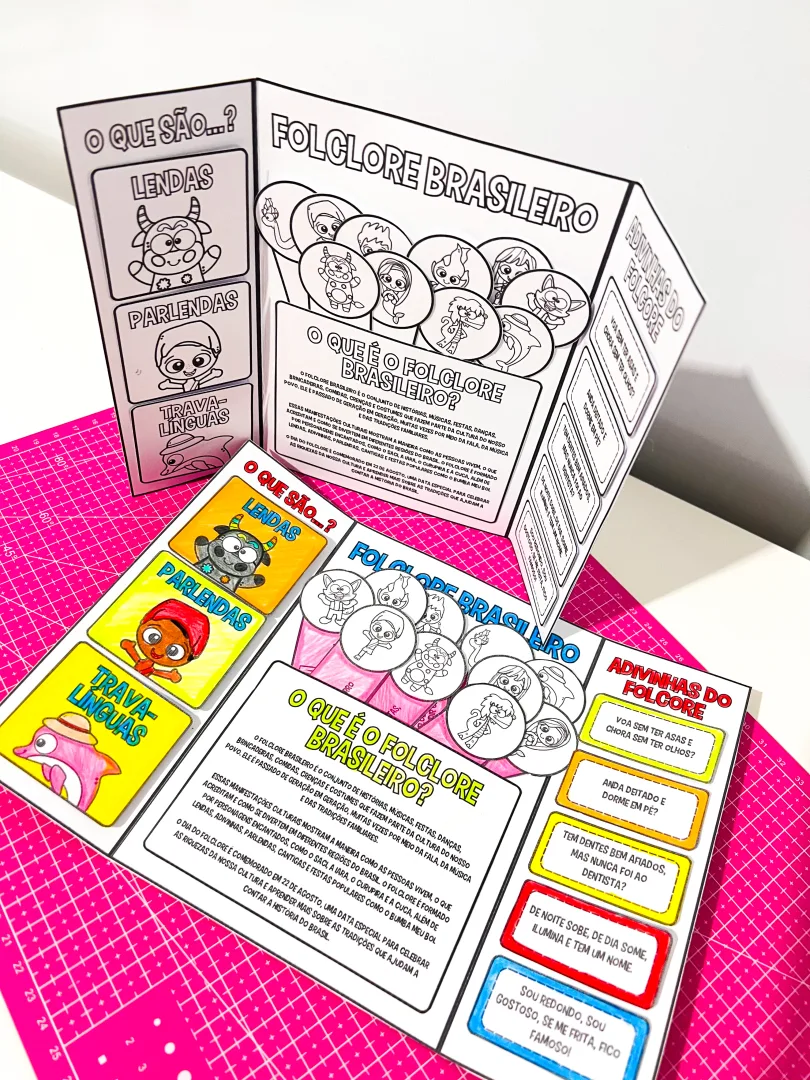 Lapbook folclore — imagem 6