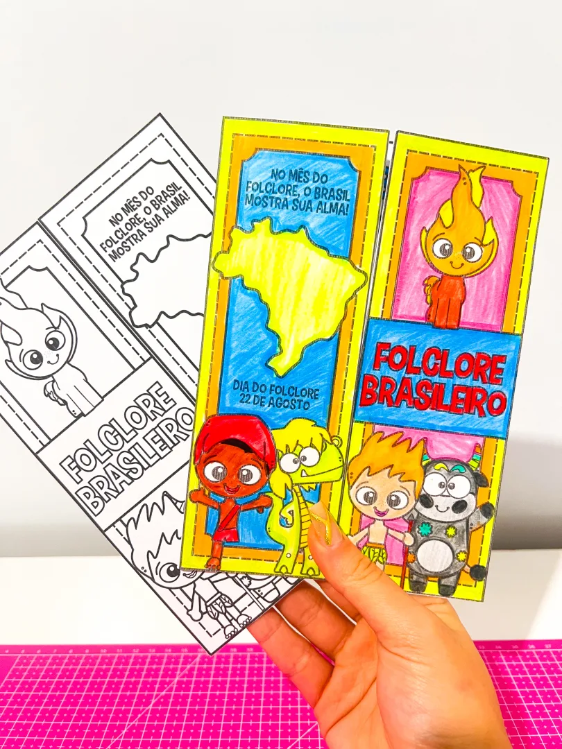 Lapbook Folclore - Educação Infantil e Ensino Fundamental - PDF — imagem 2