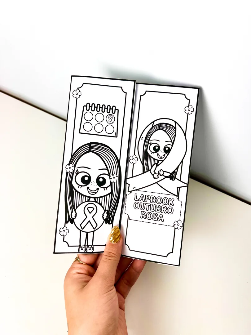 Lapbook Interativo Outubro Rosa — imagem 6