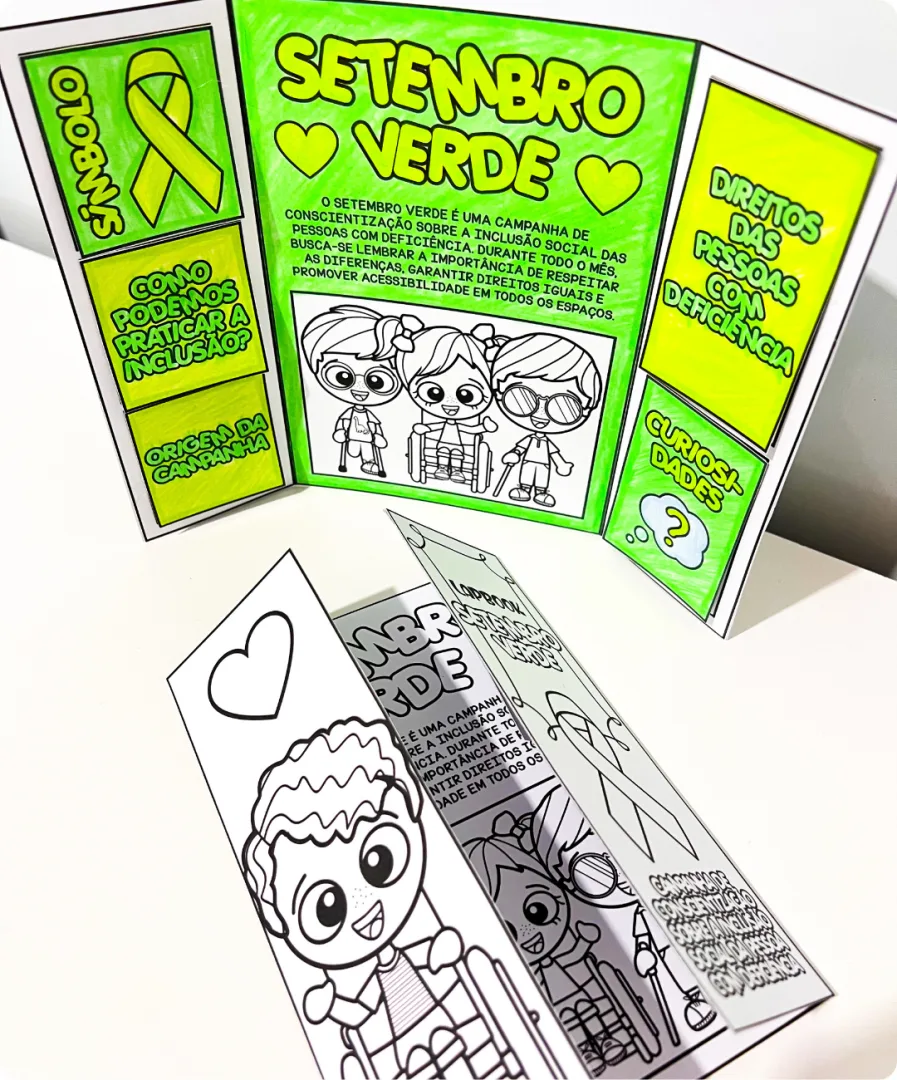 Lapbook Interativo Setembro Verde PDF — imagem 3
