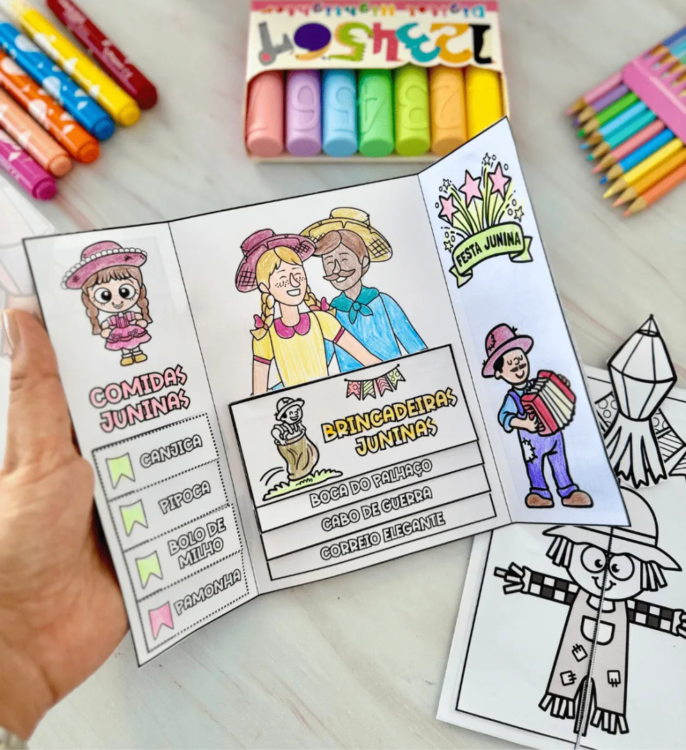 LapBook Junino — imagem 3