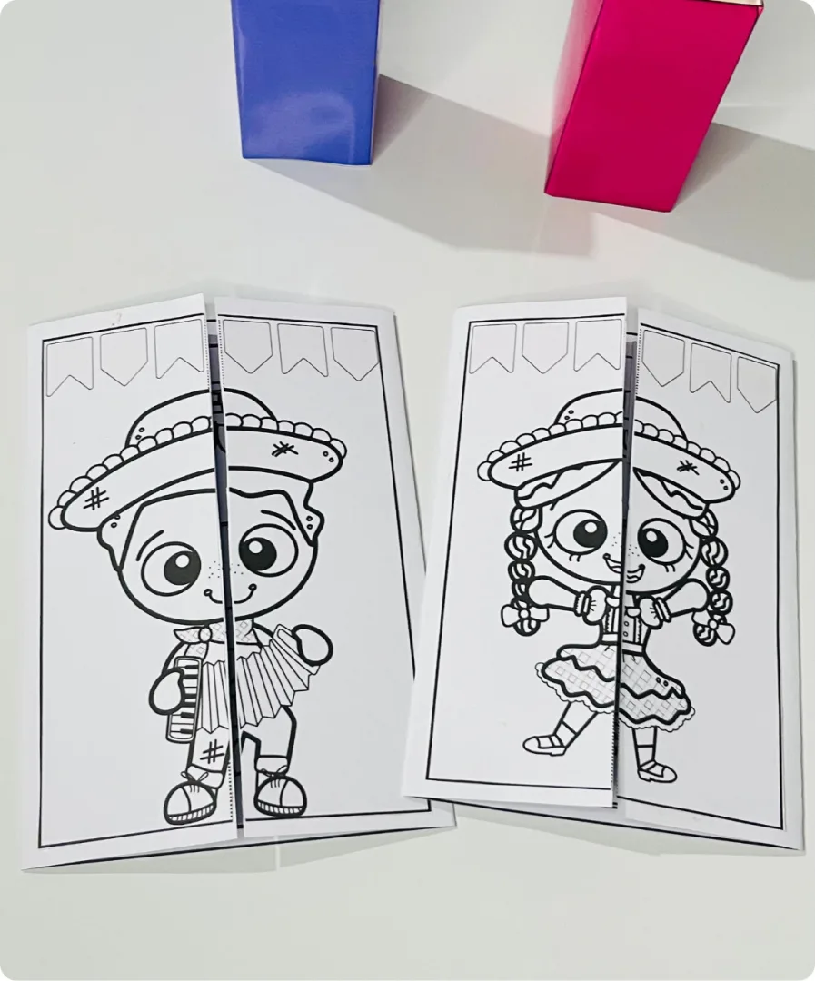 LAPBOOK JUNINO PARA IMPRIMIR — imagem 4