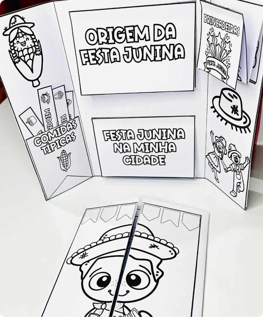 LAPBOOK JUNINO PARA IMPRIMIR — imagem 6