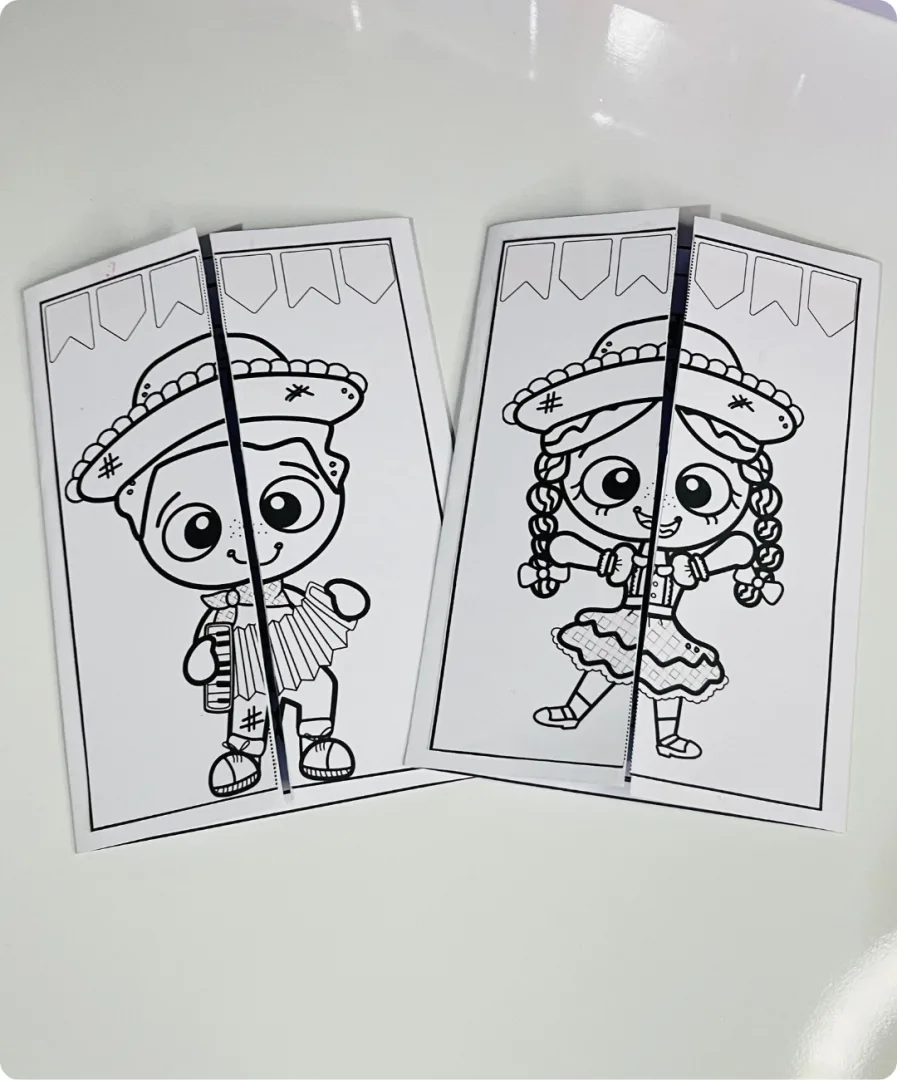 LAPBOOK JUNINO PARA IMPRIMIR — imagem 7