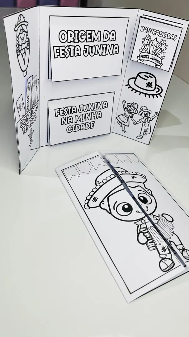 Lapbook Junino — Pronto para Imprimir — imagem 3