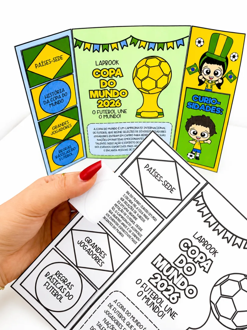 LAPBOOK / LIVRINHO: COPA  2026 — imagem 2