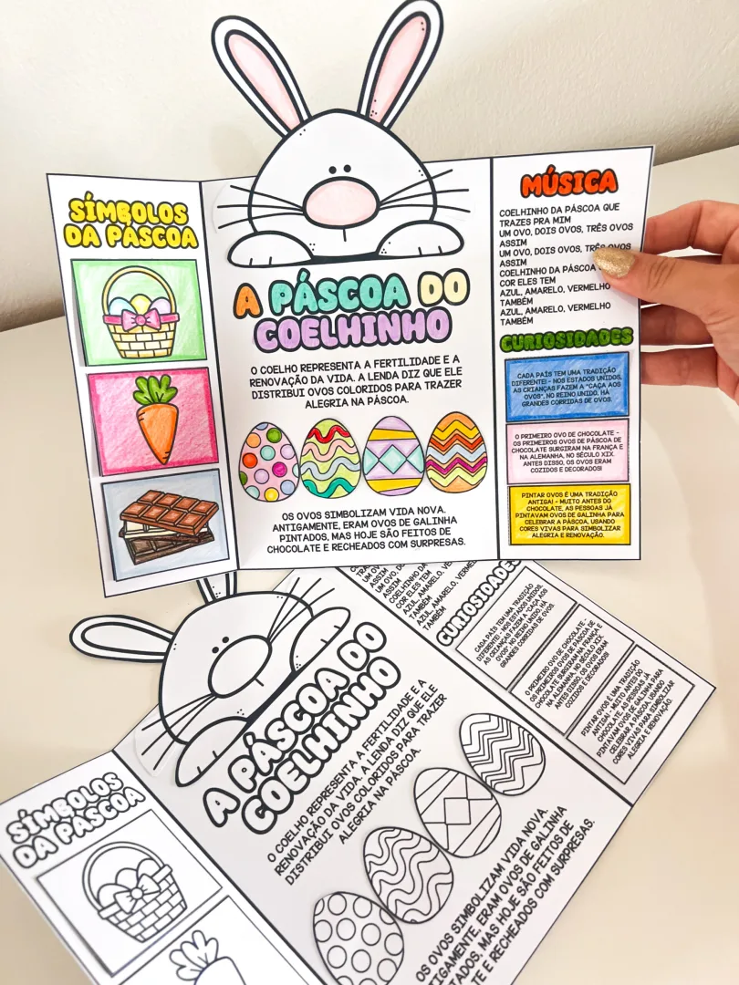 LAPBOOK / LIVRINHO: PÁSCOA — imagem 2