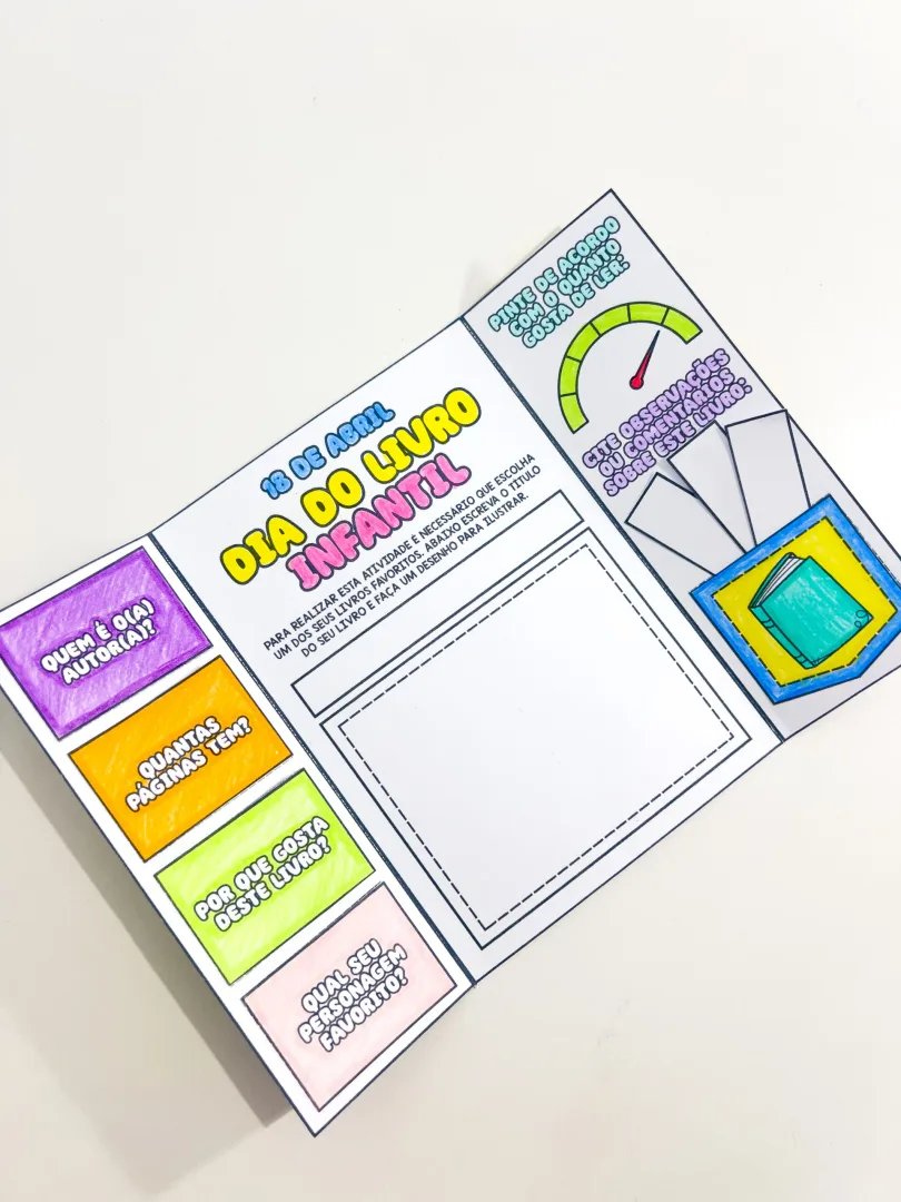 LAPBOOK MEU LIVRO FAVORITO — imagem 3