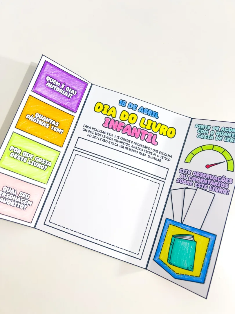 LAPBOOK MEU LIVRO FAVORITO — imagem 4