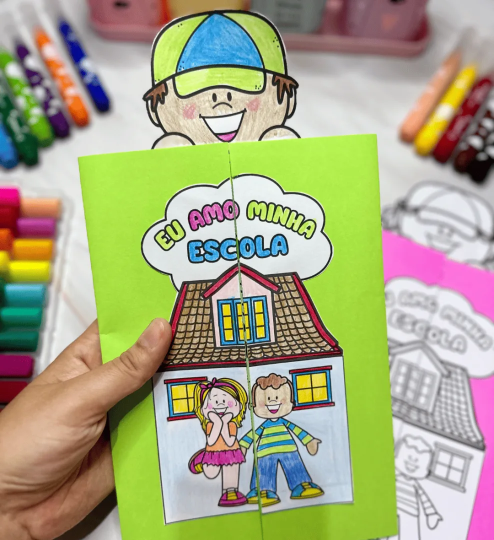 Lapbook Minha Escola — imagem 2