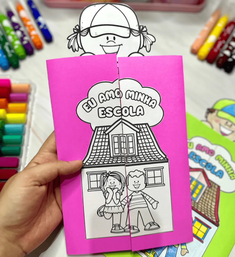 Lapbook Minha Escola — imagem 3