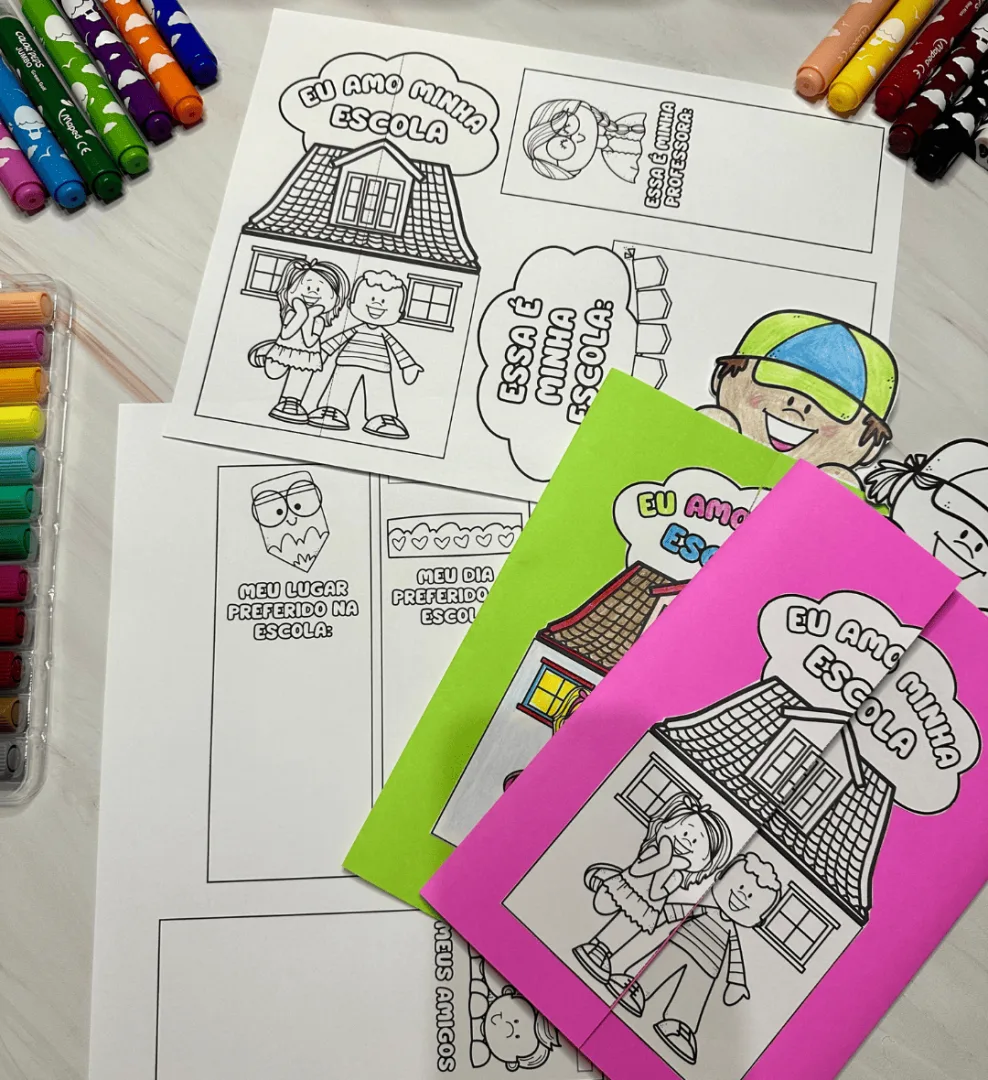 Lapbook Minha Escola — imagem 4