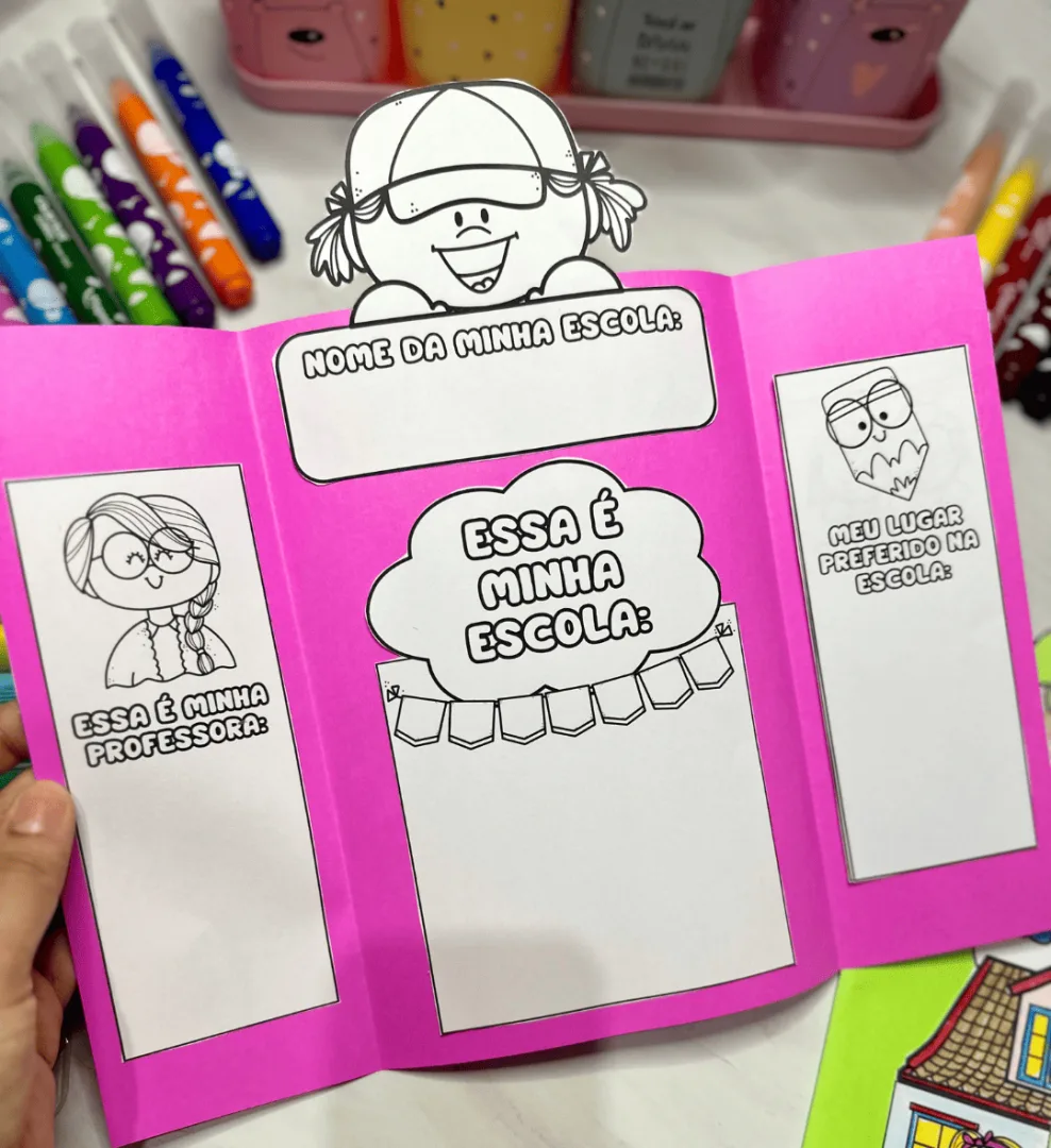 Lapbook Minha Escola — imagem 5
