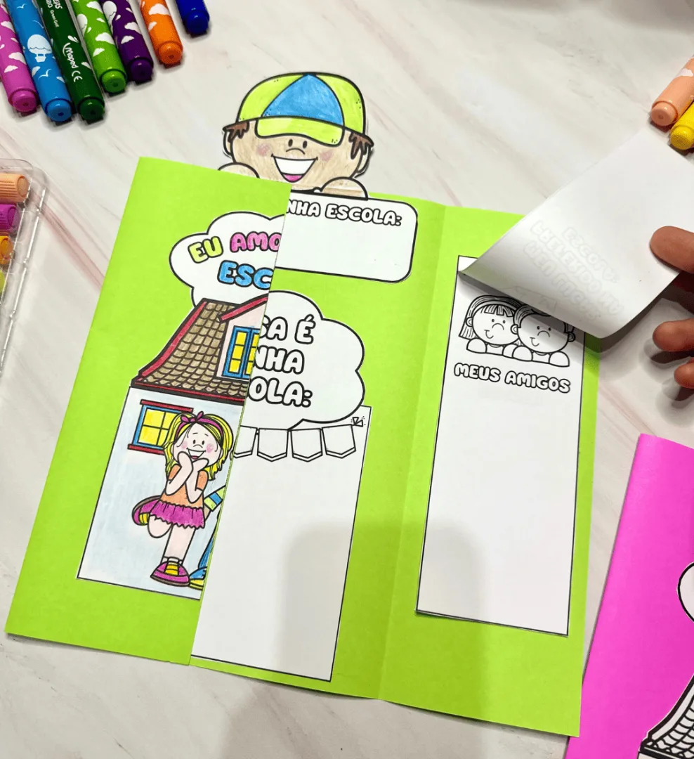Lapbook Minha Escola — imagem 6