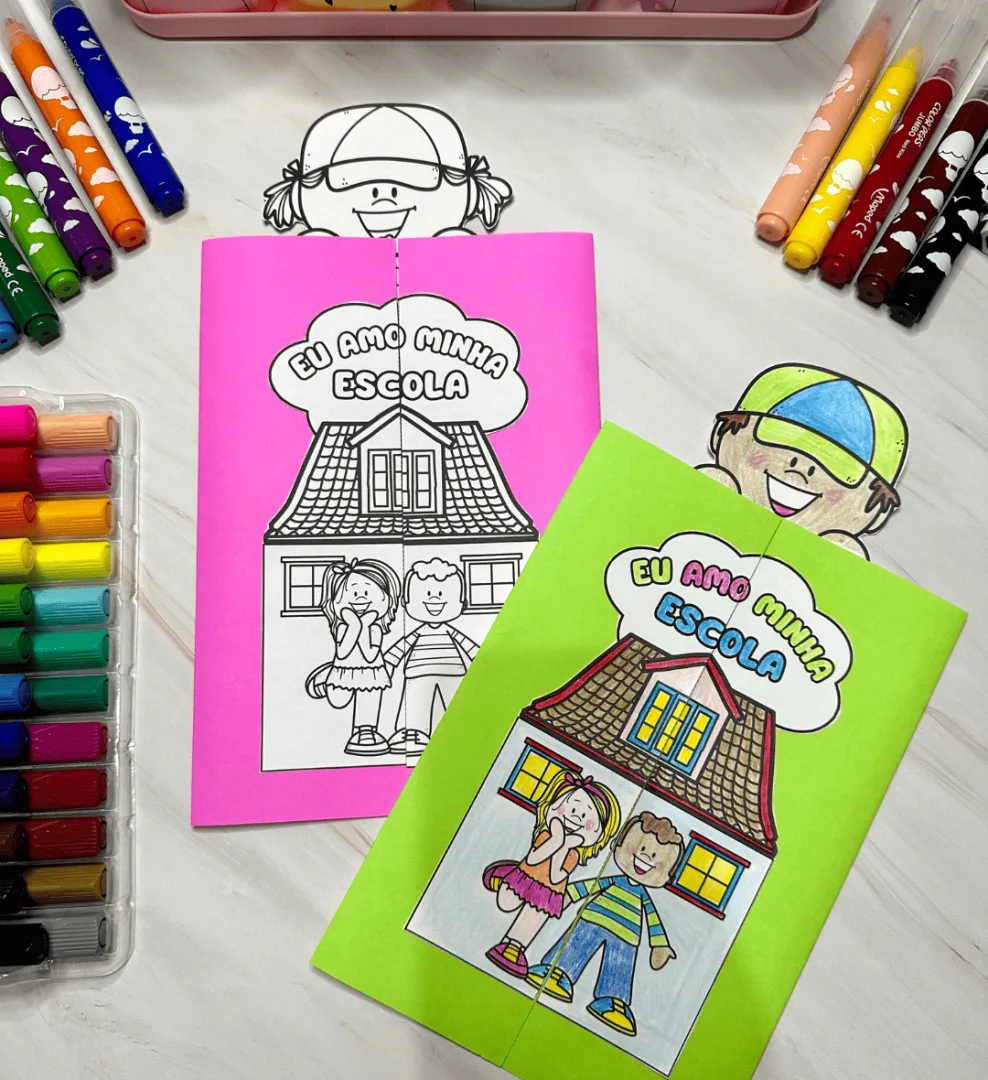 Lapbook Minha Escola — imagem 7