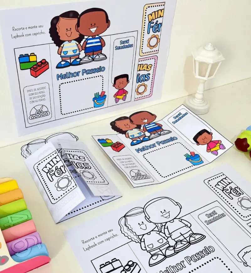 Lapbook Minhas Férias — imagem 3