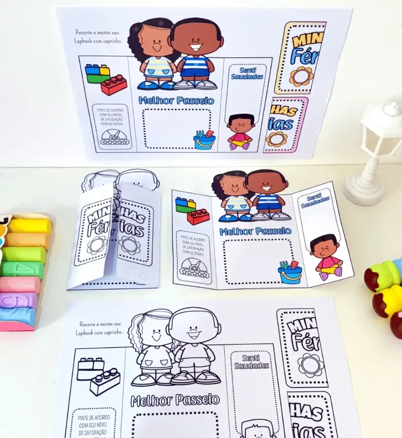 Lapbook Minhas Férias — imagem 5