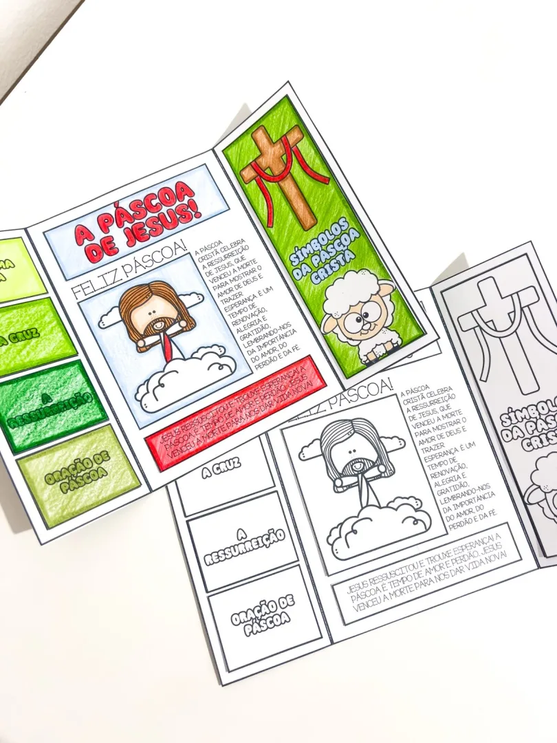 LAPBOOK PÁSCOA CRISTÃ — imagem 3