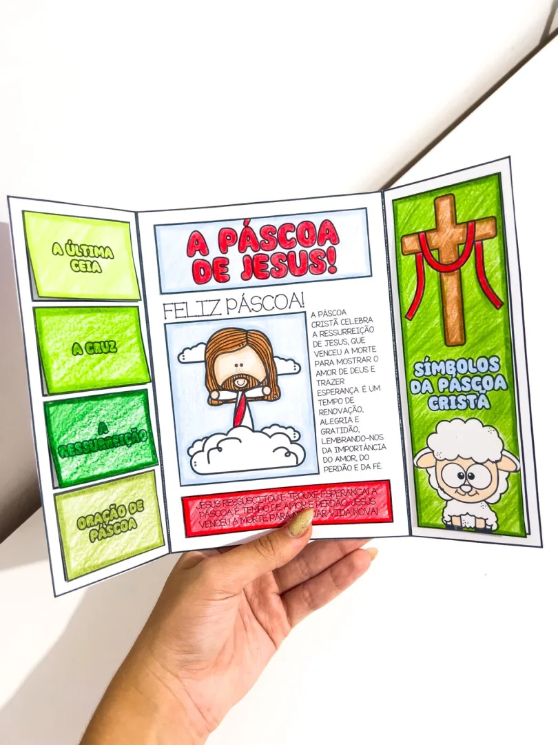 LAPBOOK PÁSCOA CRISTÃ — imagem 5