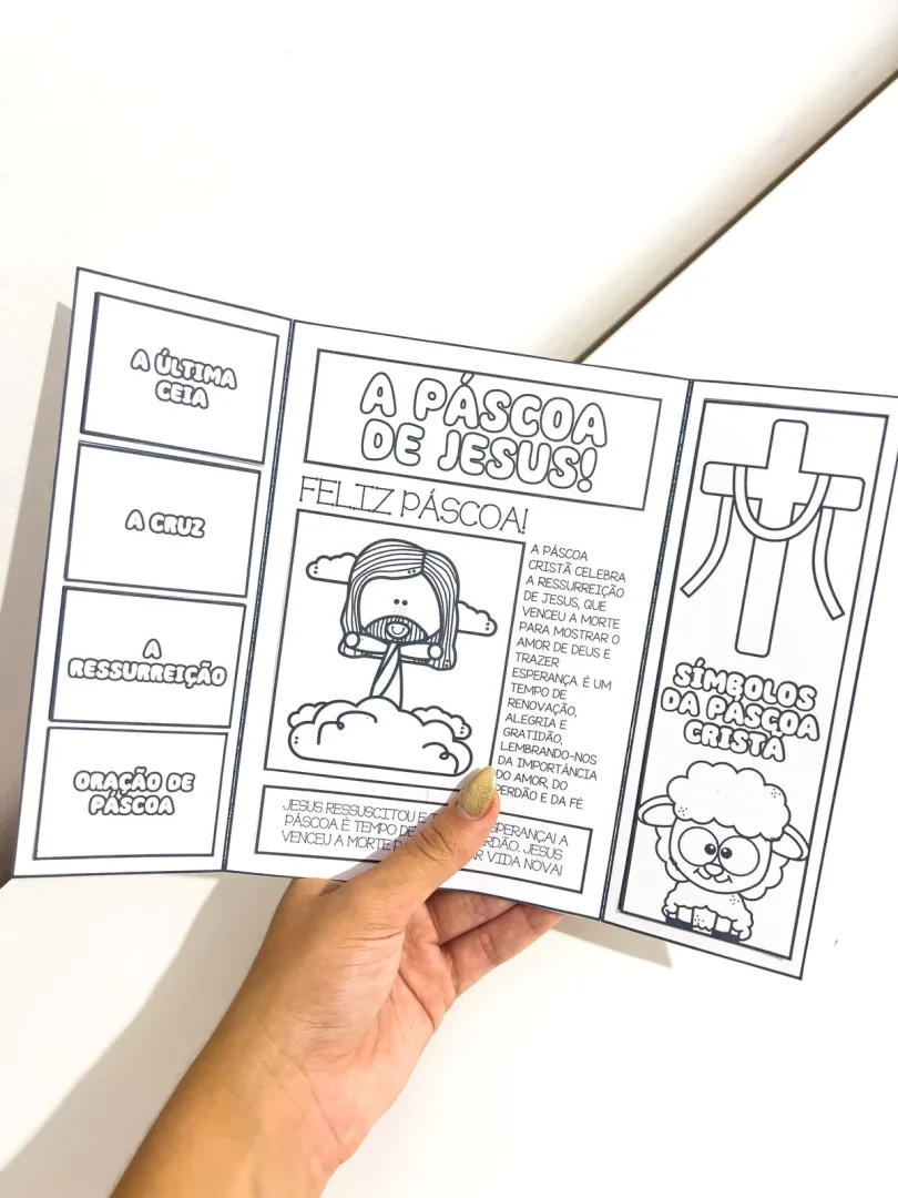 LAPBOOK PÁSCOA CRISTÃ — imagem 6
