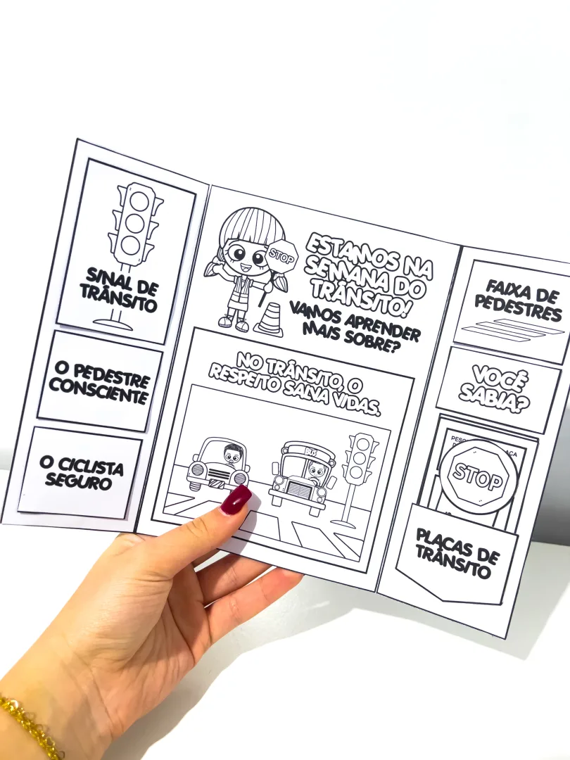 Lapbook Semana do Trânsito — imagem 2