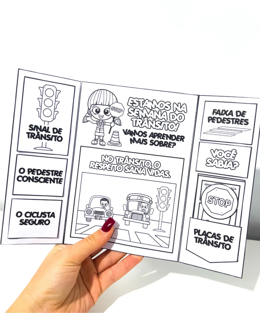 LAPBOOK SEMANA DO TRÂNSITO — imagem 5