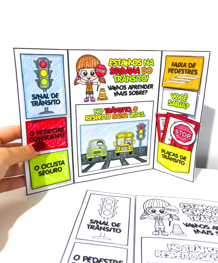 LAPBOOK SEMANA DO TRÂNSITO — imagem 6