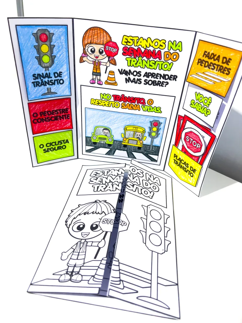 Lapbook Semana do Trânsito — imagem 4