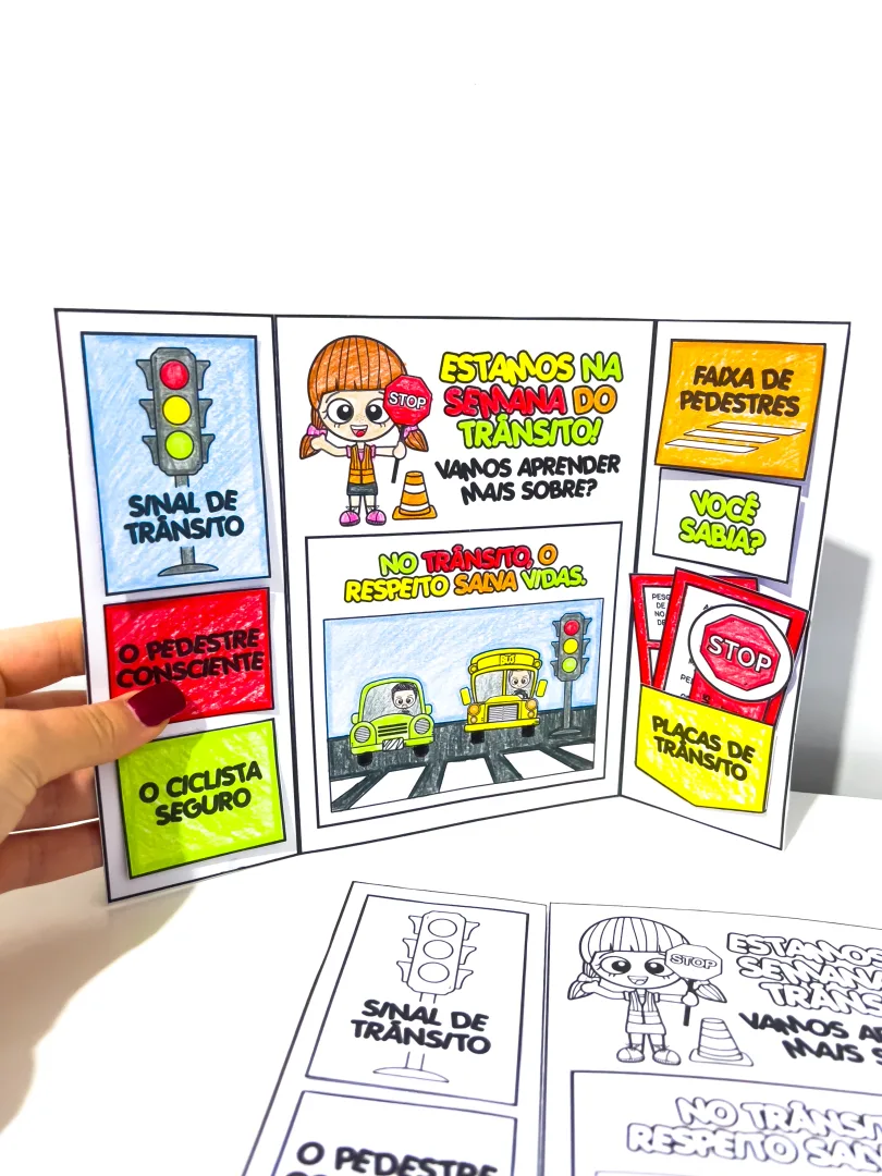 Lapbook Semana do Trânsito — imagem 5