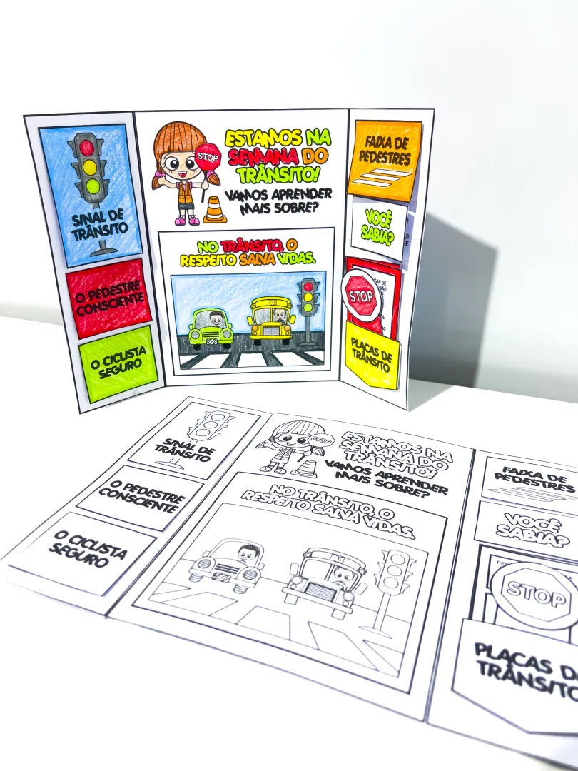 Lapbook Semana do Trânsito — imagem 6