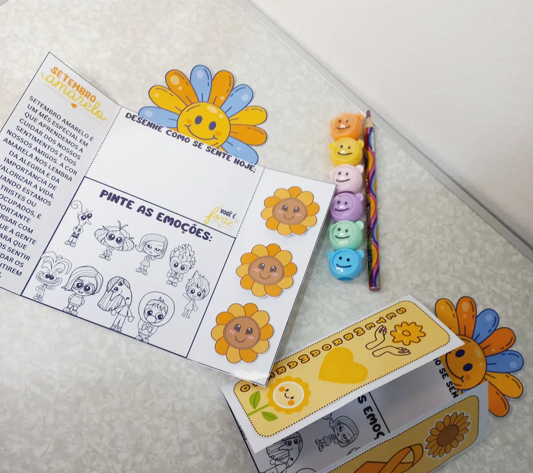 Lapbook Setembro Amarelo — imagem 2