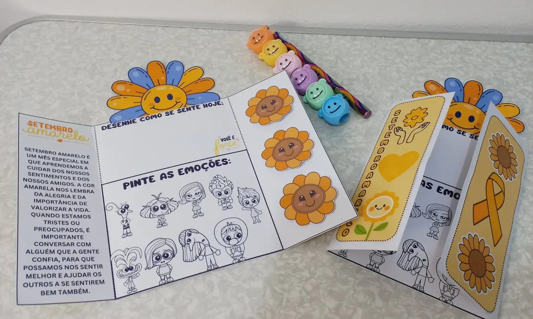 Lapbook Setembro Amarelo — imagem 3