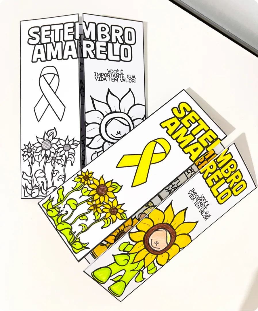 LAPBOOK SETEMBRO AMARELO - Para Imprimir — imagem 3