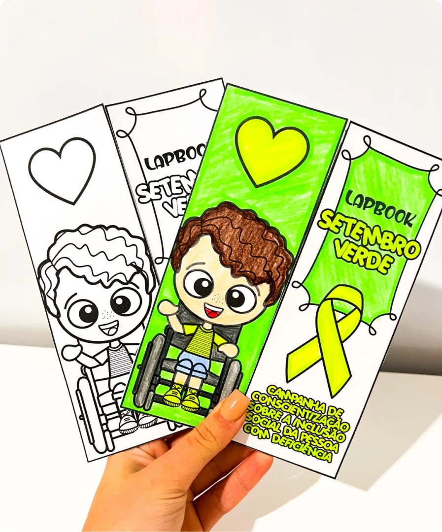 Lapbook setembro Verde – PDF | Atividade BNCC Pronta para Imprimir — imagem 3