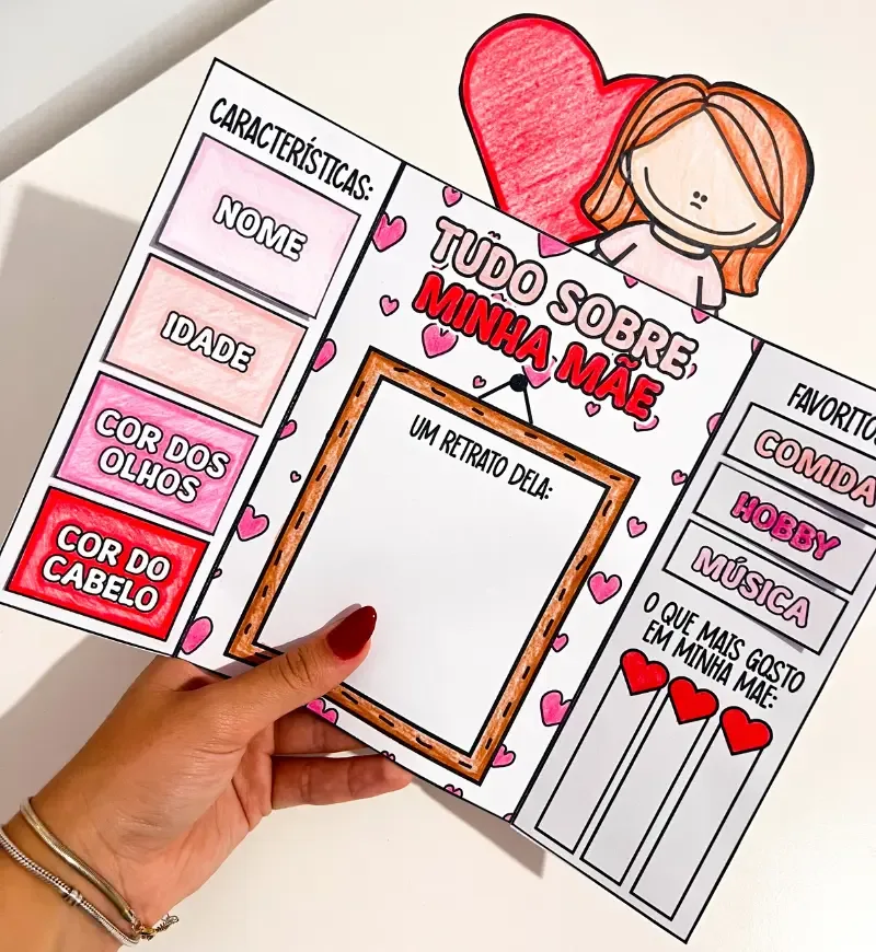 Lapbook Tudo Sobre Minha Mãe — imagem 5