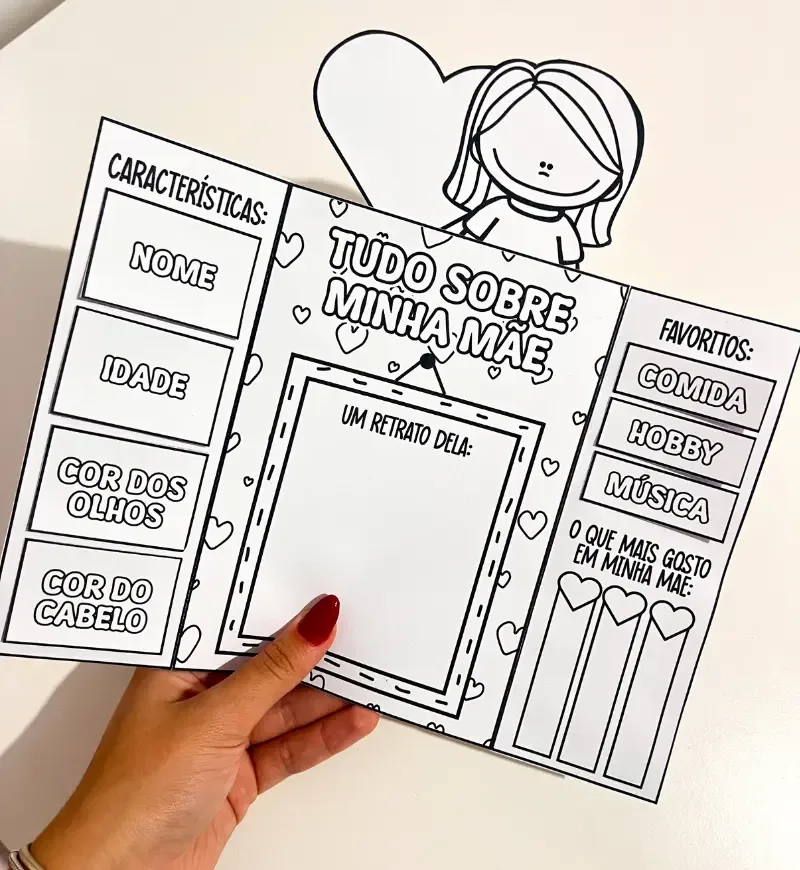 Lapbook Tudo Sobre Minha Mãe — imagem 7