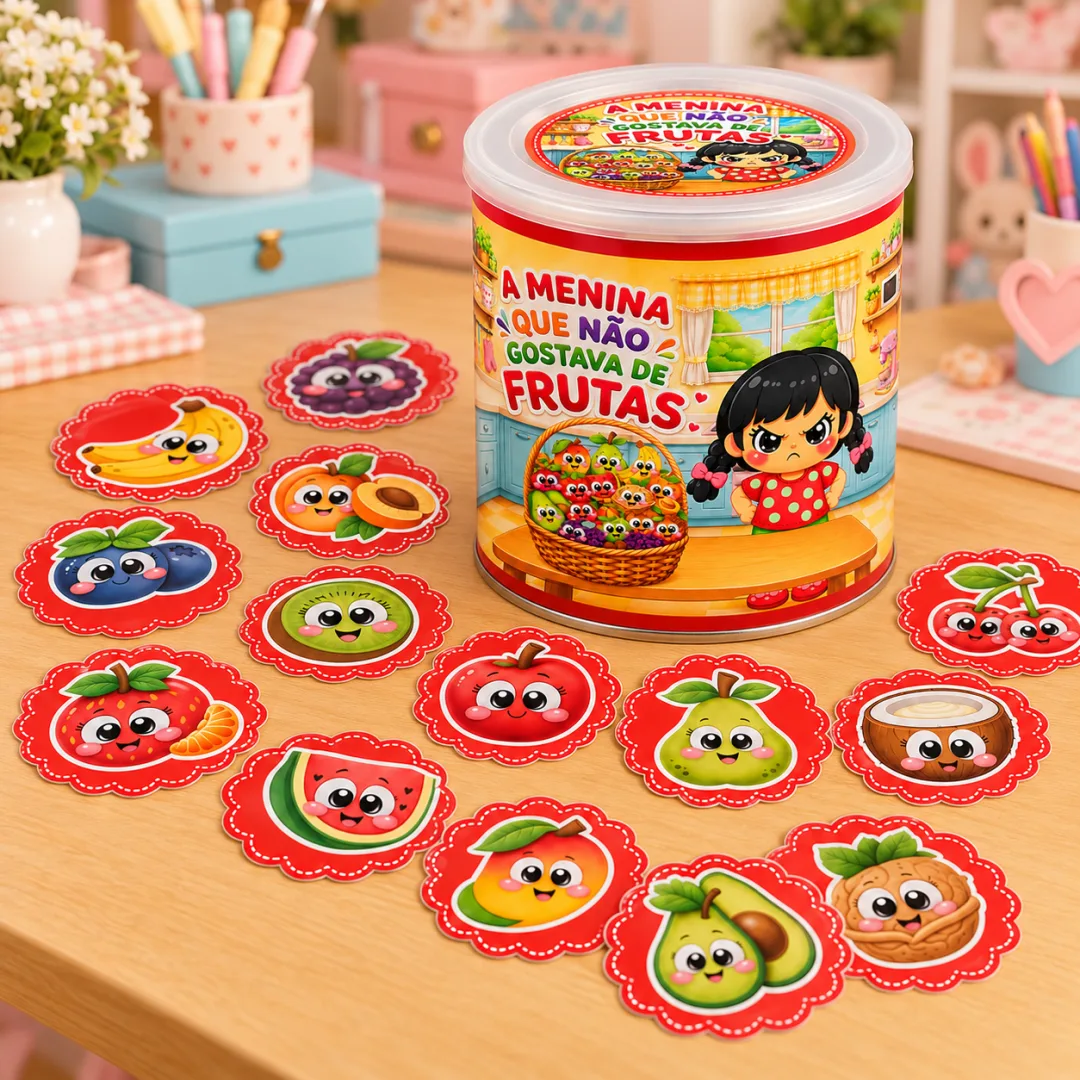 Lata Interativa A Menina Que Não Gostava de Frutas – Educação Infantil em PDF — imagem 6
