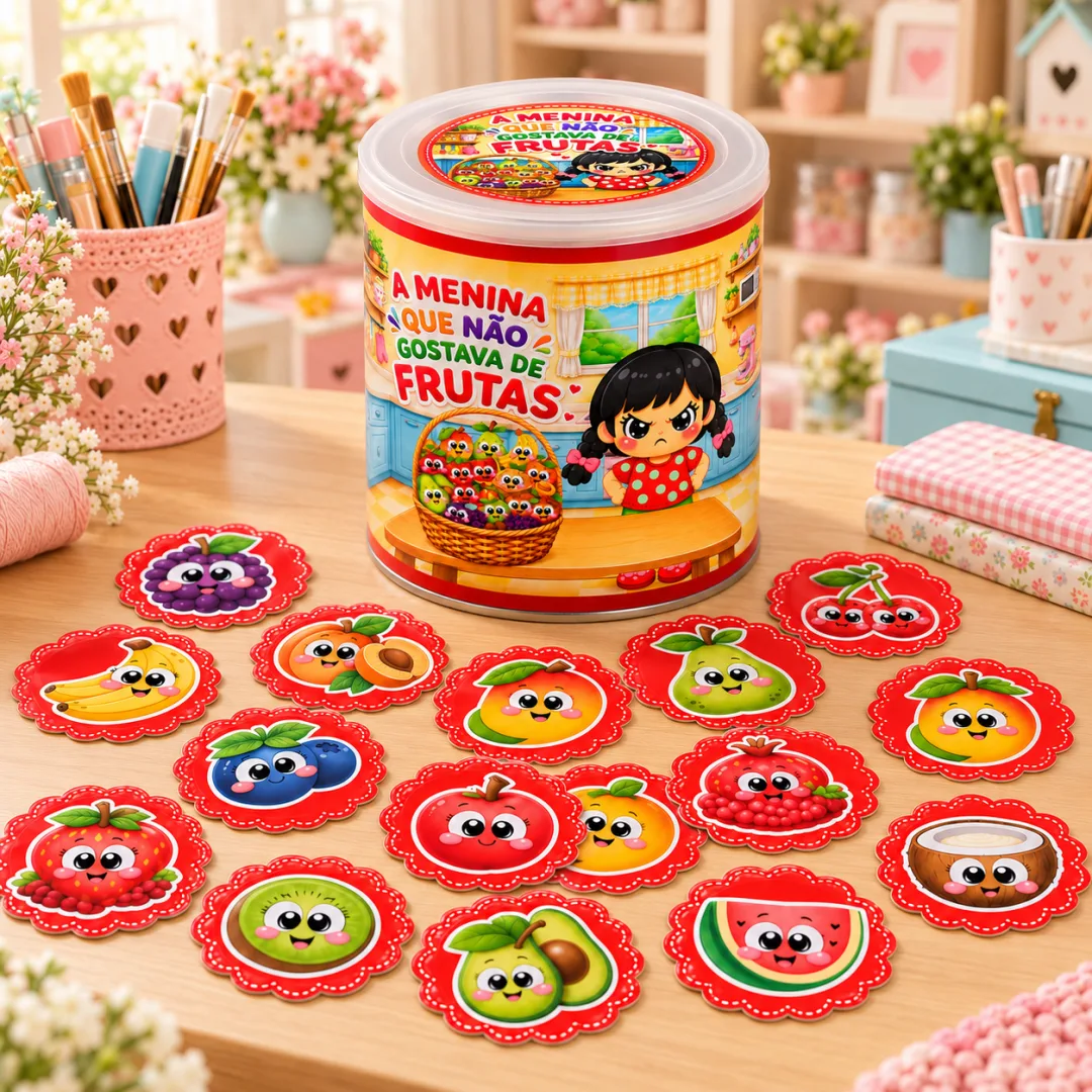 Lata Interativa A Menina Que Não Gostava de Frutas – Educação Infantil em PDF — imagem 3