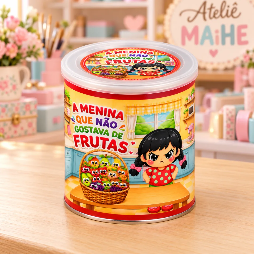 Lata Interativa A Menina Que Não Gostava de Frutas – Educação Infantil em PDF — imagem 5