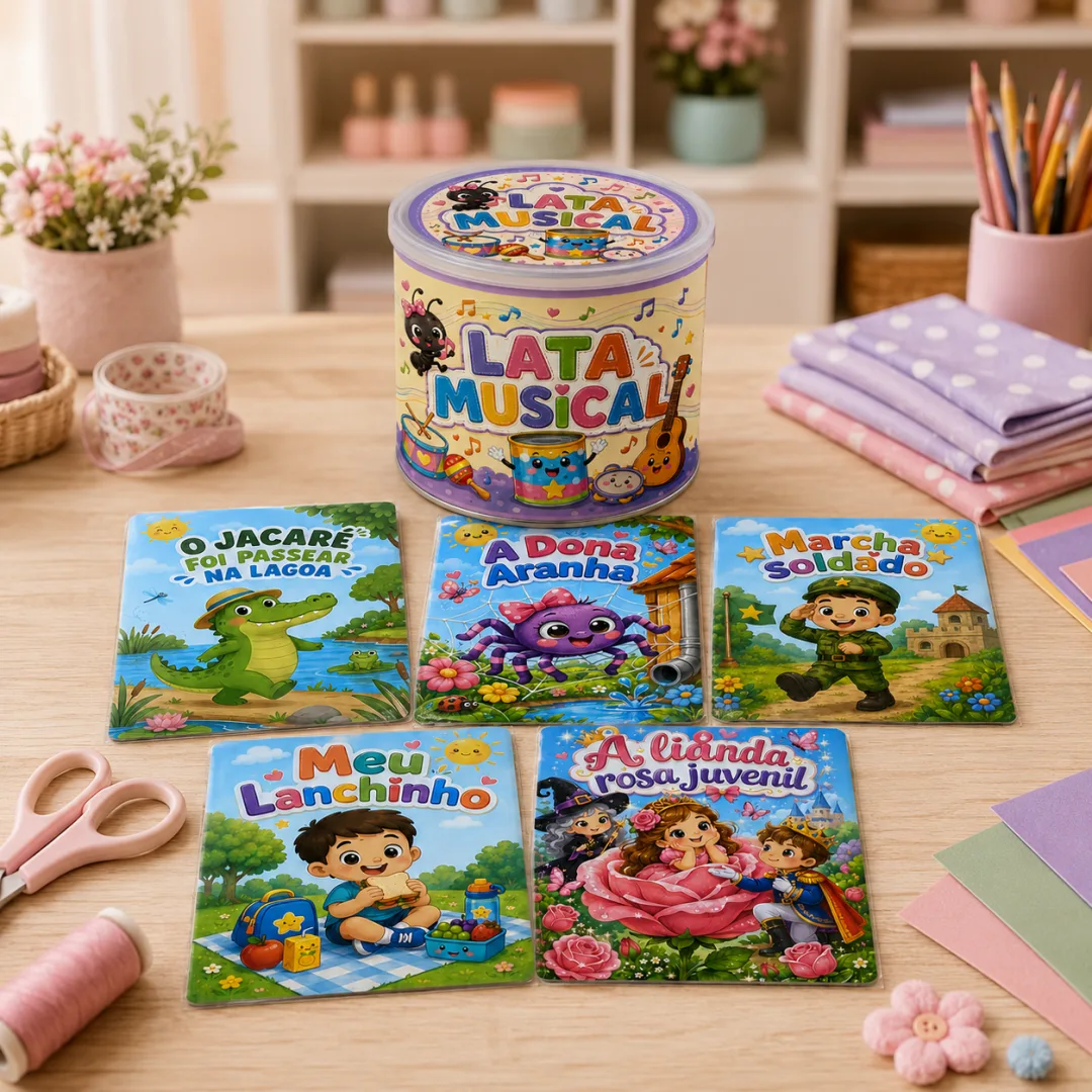 Lata Musical 2 - Educação Infantil - Arquivo Digital — imagem 2
