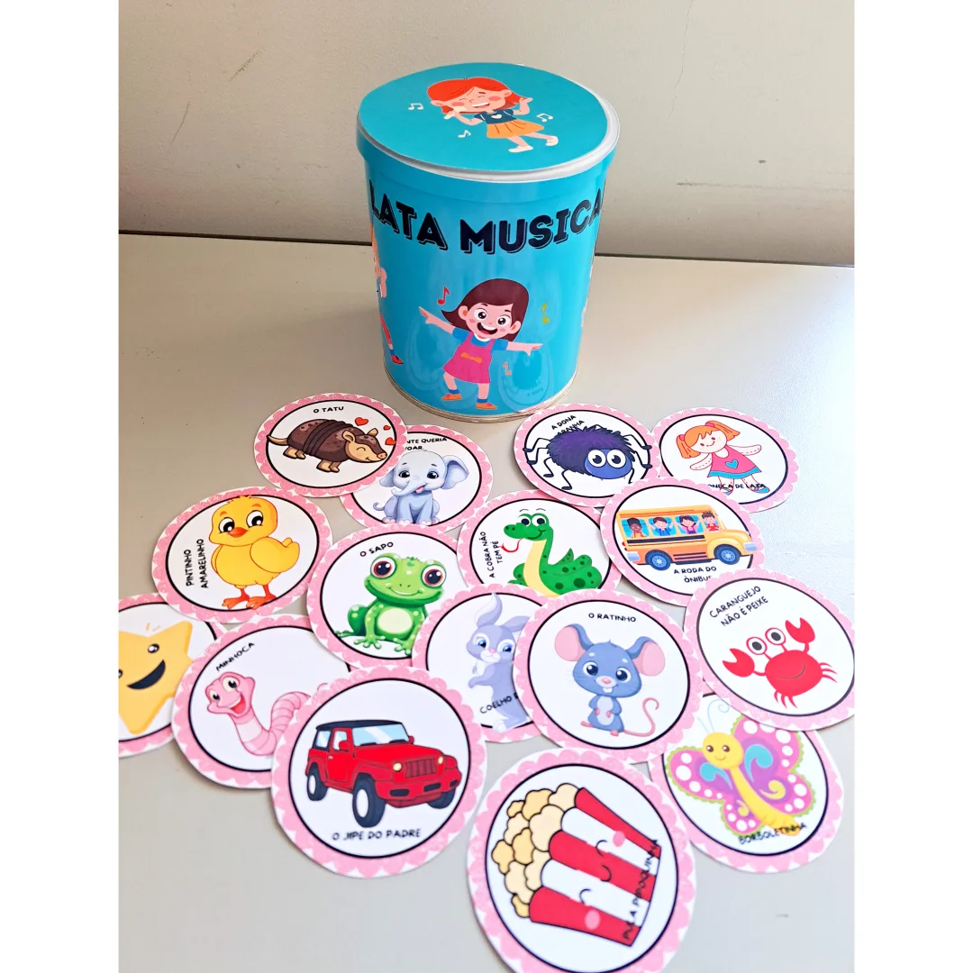 Lata Musical – Atividade Lúdica para Educação Infantil em PDF — imagem 5