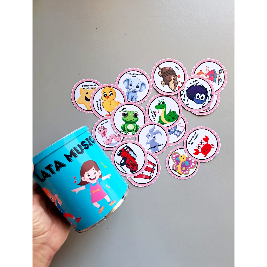 Lata Musical – Atividade Lúdica para Educação Infantil em PDF — imagem 6