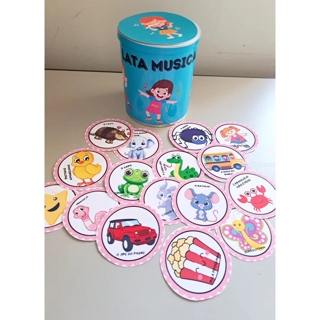 Lata Musical – Atividade Lúdica para Educação Infantil em PDF — imagem 3
