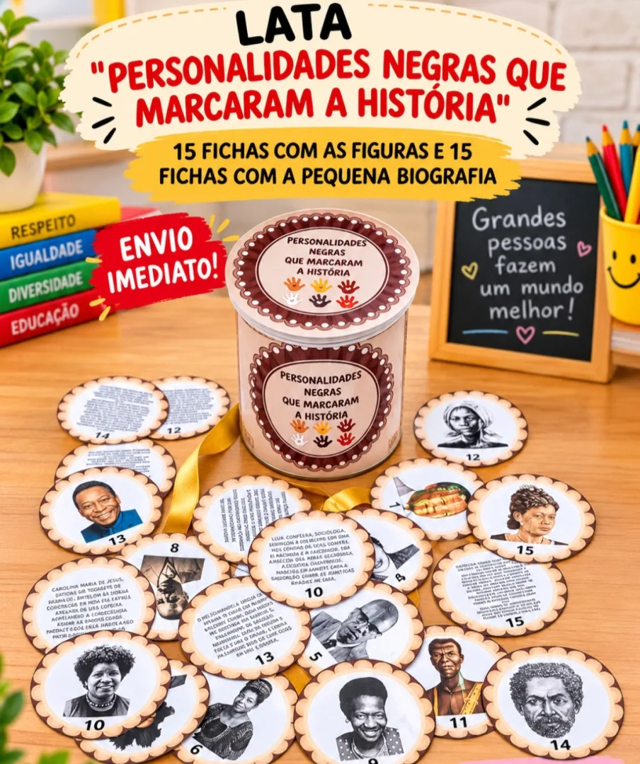 Lata personalidades negras PDF Ed infantil e Ensino fundamental  — imagem 4