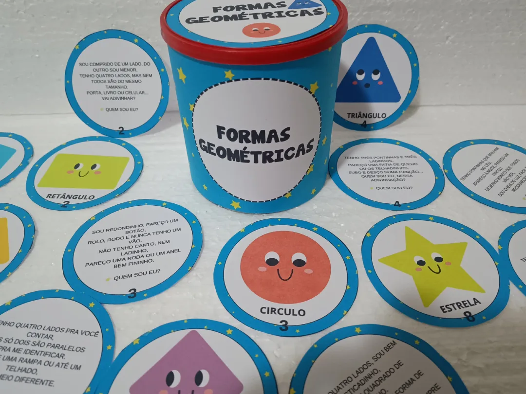 LATINHA: FORMAS GEOMÉTRICAS - Educação Infantil - PDF — imagem 3