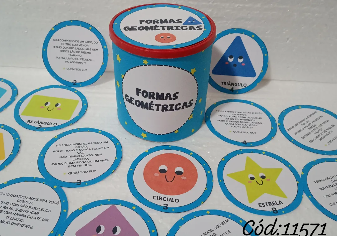 LATINHA: FORMAS GEOMÉTRICAS - Educação Infantil - PDF — imagem 4