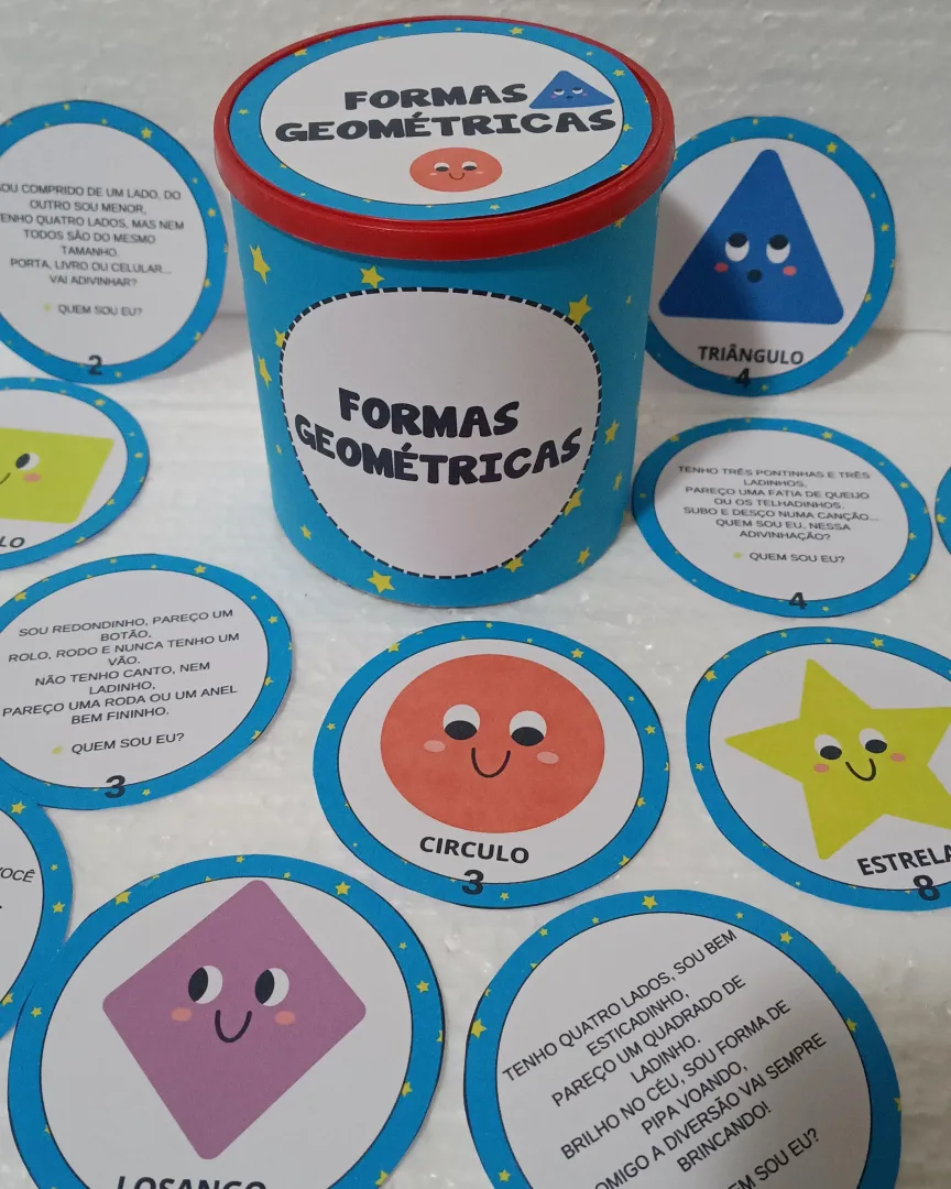 LATINHA: FORMAS GEOMÉTRICAS - Educação Infantil - PDF — imagem 5