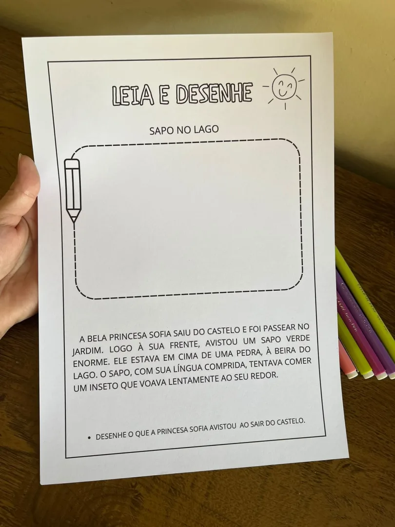 Leia e Desenhe — imagem 3