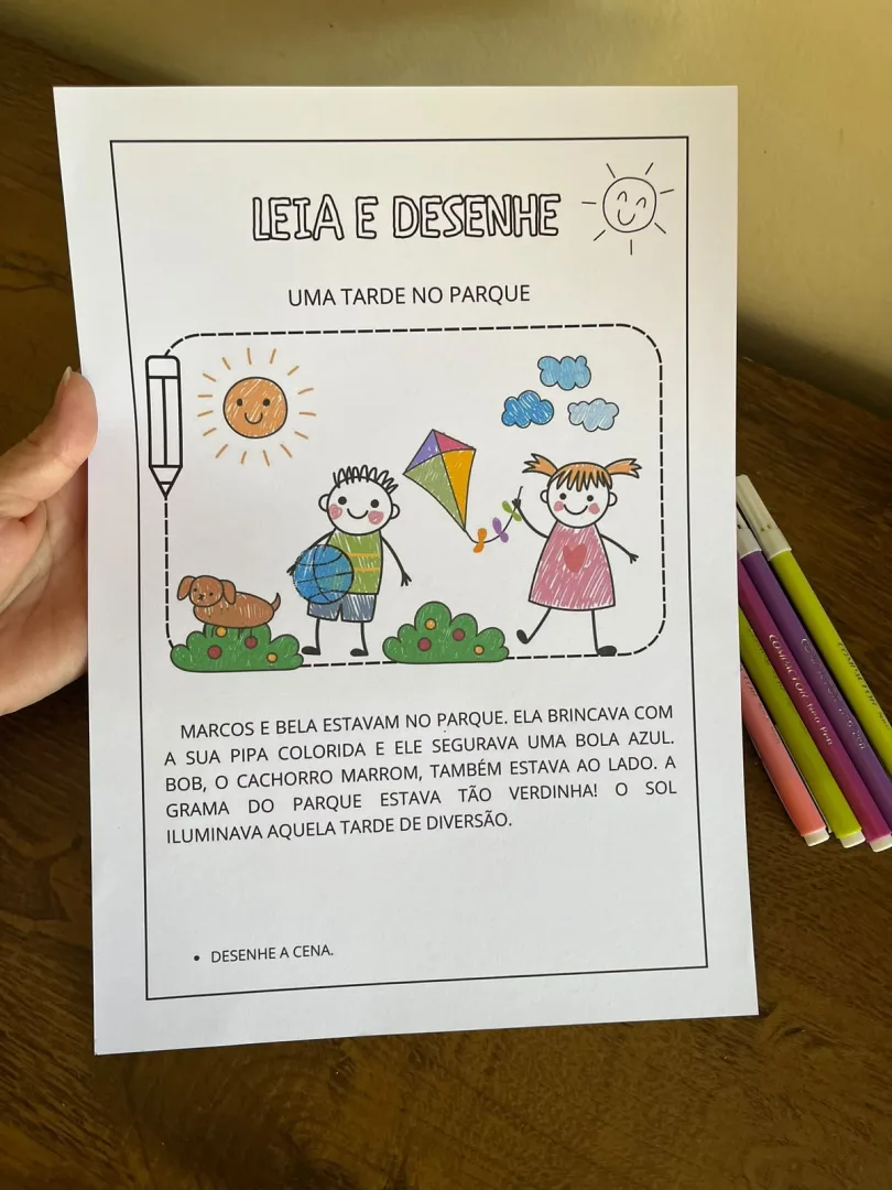 Leia e Desenhe — imagem 4