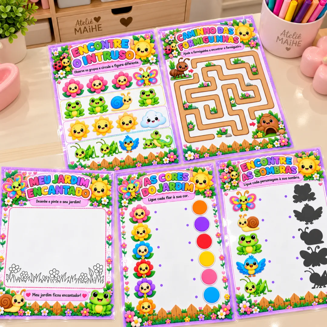 Leilão De Jardim – Atividades Pedagógicas - Educação Infantil - Arquivo Digital — imagem 2